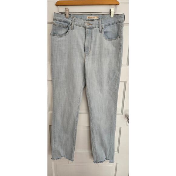 Levi's 724 High Rise Straight Leg Jeans Size 32 NWOT - Picture 2 of 8